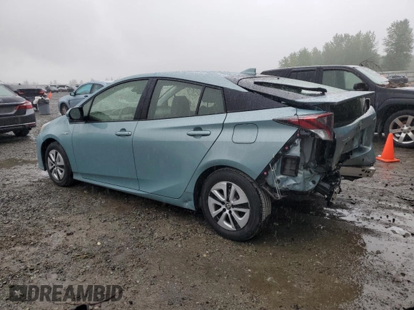 2017 Toyota Prius Two z VIN JTDKBRFU0H3056466, wystawiony jako Copart lot #56998045 z przebiegiem 67 056 mil mil oraz Szkoda całkowita • Salvage title. Historia ofert i sprzedaży dostępna na DreamBid. Obrazek 2.