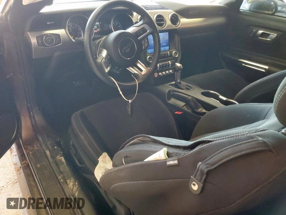 2020 Ford Mustang EcoBoost with VIN 1FA6P8TH2L5178933, listed as a Copart auction lot 61566425 with 65,250 mi miles and Salvage title. Bid and sale history available at DreamBid. Image 8.