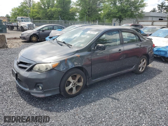 2013 Toyota Corolla L with VIN 2T1BU4EE3DC060987, listed as a Copart auction lot 86206534 with 197,442 mi miles and Clean Title. Bid and sale history available at carsss.com. Image 1.