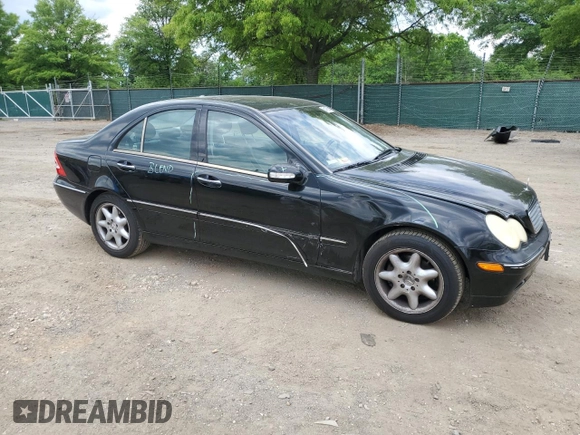 2003 Mercedes-Benz C 240 z VIN WDBRF61J63A487962, wystawiony jako Copart lot #56416365 z przebiegiem 43 817 mil mil oraz Szkoda całkowita • Salvage title. Historia ofert i sprzedaży dostępna na DreamBid. Obrazek 4.