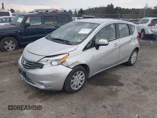2014 Nissan Note S Plus z VIN 3N1CE2CPXEL426360, wystawiony jako IAAI lot #41875774 z przebiegiem 195 083 mil mil oraz . Historia ofert i sprzedaży dostępna na DreamBid. Obrazek 2.