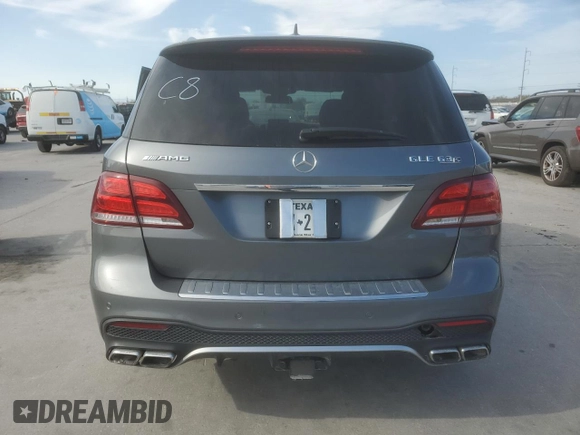 2019 Mercedes-Benz GLE 63 S AMG with VIN 4JGDA7FBXKB198511, listed as a Copart auction lot 48130575 with 105,671 mi miles and Clean title. Bid and sale history available at DreamBid. Image 6.