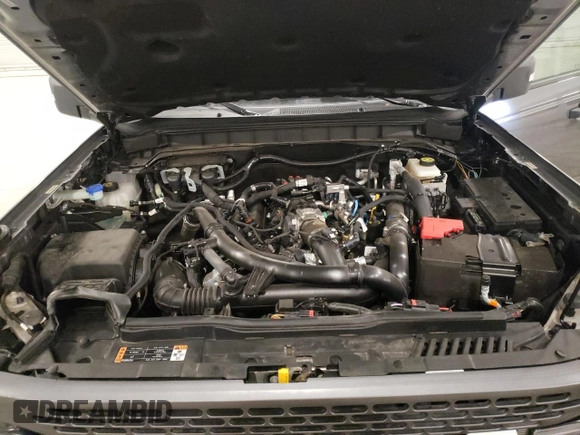 2022 Ford Bronco with VIN 1FMEE5DPXNLA75365, listed as a Copart auction lot 46787885 with 24,676 mi miles and Salvage Title. Bid and sale history available at DreamBid. Image 12.