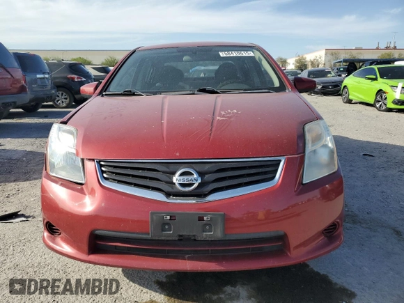 2011 Nissan Sentra 2.0 with VIN 3N1AB6AP3BL686220, listed as a Copart auction lot 58410615 with 102,598 mi miles and Salvage title. Bid and sale history available at DreamBid. Image 5.