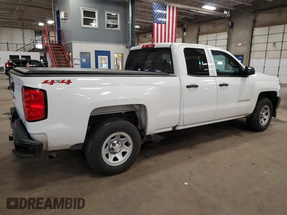 2019 Chevrolet Silverado 1500 Work Truck with VIN 2GCVKNEC2K1205861, listed as a Copart auction lot 51672785 with 104,733 mi miles and Salvage Title. Bid and sale history available at DreamBid. Image 3.