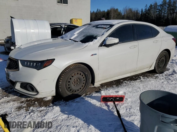 2019 Acura TLX w/A-Spec Pkg with VIN 19UUB1F65KA800563, listed as a Copart auction lot 85229764 with 0 mi miles and Clean Title. Bid and sale history available at carsss.com. Image 1.