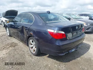 2005 BMW 5 Series 530i with VIN WBANA73515B813665, listed as a IAAI auction lot 42120936 with 142,059 mi miles and . Bid and sale history available at carsss.com. Image 3.