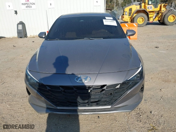 2021 Hyundai Elantra SEL with VIN KMHLS4AG9MU126944, listed as a IAAI auction lot 41976889 with 37,950 mi miles. Bid and sale history available at carsss.com. Image 12.