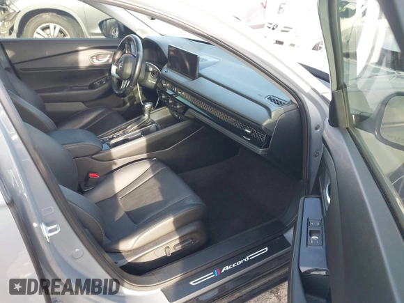 2023 Honda Accord Touring with VIN 1HGCY2F81PA035053, listed as a IAAI auction lot 41807628 with 57,422 mi miles and . Bid and sale history available at DreamBid. Image 5.