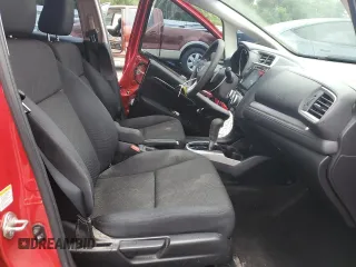 2015 Honda Fit EX-L with VIN 3HGGK5H86FM748582, listed as a Copart auction lot 59849275 with 87,605 mi miles and Salvage title. Bid and sale history available at DreamBid. Image 7.