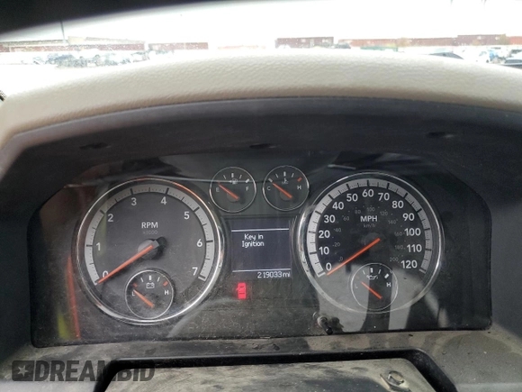 2012 Ram 1500 Big Horn with VIN 1C6RD7LT3CS291152, listed as a Copart auction lot 81600284 with 219,033 mi miles and Salvage Title. Bid and sale history available at carsss.com. Image 9.