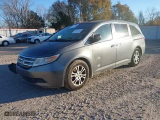 2013 Honda Odyssey EX-L with VIN 5FNRL5H67DB006888, listed as a IAAI auction lot 41246765 with 182,019 mi miles. Bid and sale history available at carsss.com. Image 17.