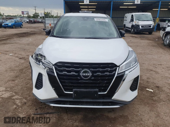 2023 Nissan Kicks S z VIN 3N1CP5BV2PL512339, wystawiony jako Copart lot #59963495 z przebiegiem 93 214 mil mil oraz Czysty tytuł • Clean title. Historia ofert i sprzedaży dostępna na DreamBid. Obrazek 5.