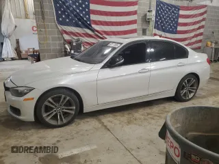 2013 BMW 3 Series 328i with VIN WBA3A5G58DNP20290, listed as a Copart auction lot 52542355 with 160,434 mi miles and Clean Title. Bid and sale history available at carsss.com. Image 1.