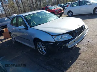 2006 Saab 9-3 with VIN YS3FD49Y861130134, listed as a IAAI auction lot 41983718 with 144,024 mi miles. Bid and sale history available at carsss.com. Image 1.