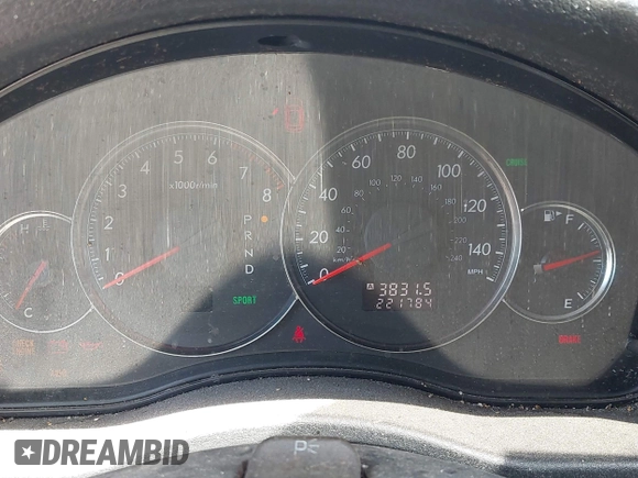 2009 Subaru Outback Limited с VIN 4S4BP66C497335545, выставлен на аукционе IAAI как лот 42307679 с пробегом 221 784 миль миль и . История ставок и продаж доступна на DreamBid. Изображение 7.