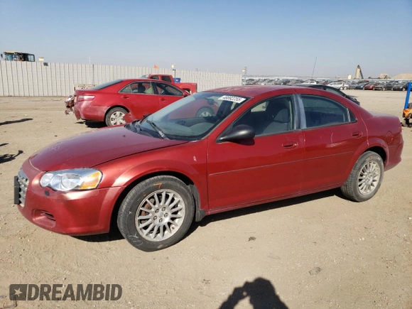 2006 Chrysler Sebring with VIN 1C3EL46X46N204082, listed as a Copart auction lot 48892255 with 151,575 mi miles and Salvage title. Bid and sale history available at DreamBid. Image 1.