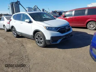 2022 Honda CR-V EX with VIN 2HKRW2H59NH640011, listed as a IAAI auction lot 41448725 with 45,131 mi miles. Bid and sale history available at carsss.com. Image 1.