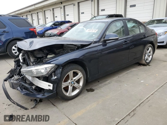 2015 BMW 3 Series 320i xDrive with VIN WBA3C3G56FNS73749, listed as a Copart auction lot 49975215 with Not provided miles and Salvage title. Bid and sale history available at DreamBid. Image 1.