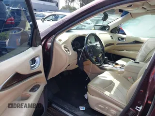 2015 Infiniti QX60 with VIN 5N1AL0MM3FC502870, listed as a IAAI auction lot 41734954 with 117,455 mi miles. Bid and sale history available at carsss.com. Image 18.