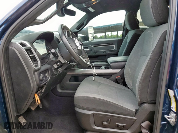 2022 Ram 2500 Big Horn with VIN 3C6UR5DJ3NG170399, listed as a Copart auction lot 53692075 with 60,281 mi miles and Salvage title. Bid and sale history available at DreamBid. Image 7.