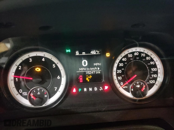 2014 Ram 1500 Big Horn with VIN 1C6RR6LT6ES407281, listed as a Copart auction lot 88133485 with 152,471 mi miles and Salvage title. Bid and sale history available at DreamBid. Image 9.