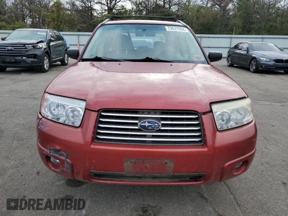 2006 Subaru Forester 2.5 X with VIN JF1SG63656H759718, listed as a Copart auction lot 73637694 with 120,755 mi miles and Clean Title. Bid and sale history available at carsss.com. Image 5.