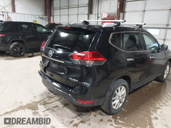 2017 Nissan Rogue SV with VIN KNMAT2MV1HP524175, listed as a IAAI auction lot 41931621 with 139,730 mi miles and . Bid and sale history available at carsss.com. Image 4.