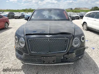 2017 Bentley Bentayga W12 with VIN SJAAC2ZV5HC013960, listed as a Copart auction lot 53608545 with 34,698 mi miles and Salvage Title. Bid and sale history available at carsss.com. Image 5.