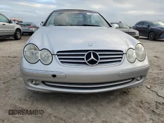 2005 Mercedes-Benz CLK 320 with VIN WDBTK65G55T037176, listed as a Copart auction lot 75594214 with Not Provided miles and Salvage Title. Bid and sale history available at DreamBid. Image 5.