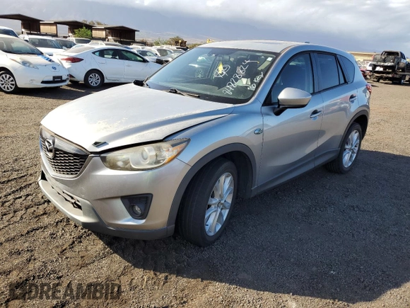 2013 Mazda CX-5 Grand Touring with VIN JM3KE4DE5D0101104, listed as a Copart auction lot 84828824 with 56,453 mi miles and Non Repairable. Bid and sale history available at carsss.com. Image 1.