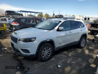 2021 Jeep Cherokee Latitude with VIN 1C4PJMCB4MD136078, listed as a Copart auction lot 43788135 with 78,256 mi miles and Salvage title. Bid and sale history available at DreamBid. Image 1.