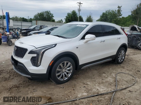 2020 Cadillac XT4 FWD Premium Luxury with VIN 1GYFZCR41LF060002, listed as a Copart auction lot 55750225 with 38,215 mi miles and Salvage title. Bid and sale history available at DreamBid. Image 1.