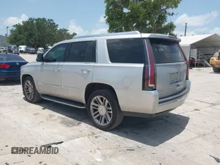 2015 Cadillac Escalade Premium z VIN 1GYS3NKJ0FR500158, wystawiony jako IAAI lot #42439343 z przebiegiem 159 487 mil mil oraz . Historia ofert i sprzedaży dostępna na DreamBid. Obrazek 3.