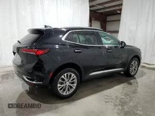 2023 Buick Envision Preferred with VIN LRBAZLR46PD076308, listed as a Copart auction lot 52106045 with 6,558 mi miles and Salvage Title. Bid and sale history available at carsss.com. Image 3.
