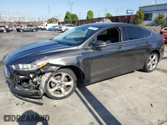 2016 Ford Fusion SE with VIN 3FA6P0H78GR187169, listed as a Copart auction lot 55984855 with 76,340 mi miles and Salvage title. Bid and sale history available at DreamBid. Image 1.
