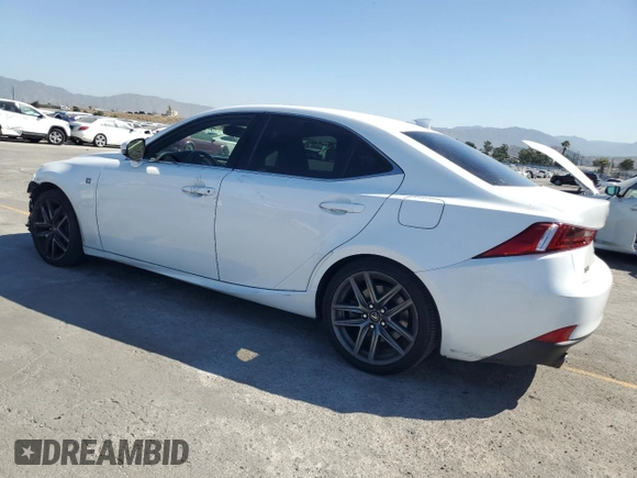2016 Lexus IS 200t with VIN JTHBA1D2XG5009355, listed as a Copart auction lot 57409145 with 79,531 mi miles and Salvage title. Bid and sale history available at DreamBid. Image 2.