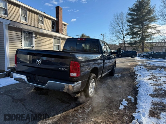 2018 Ram 1500 Big Horn with VIN 1C6RR7GT9JS332635, listed as a Copart auction lot 89153225 with 188,631 mi miles and Clean title. Bid and sale history available at DreamBid. Image 4.