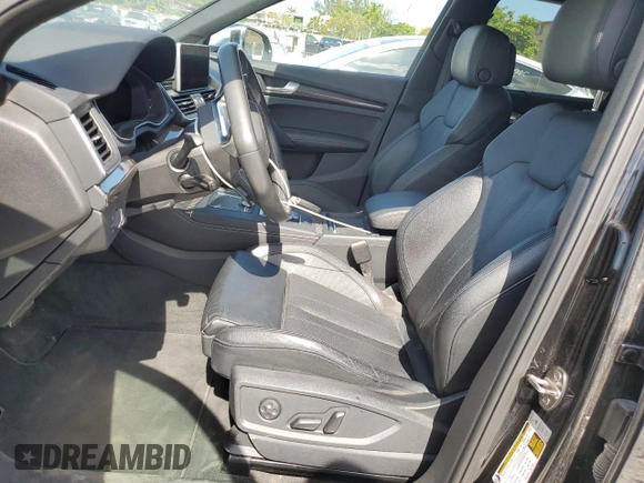 2019 Audi SQ5 Premium Plus with VIN WA1B4AFY2K2001281, listed as a Copart auction lot 56483835 with 24,524 mi miles and Clean Title. Bid and sale history available at DreamBid. Image 7.