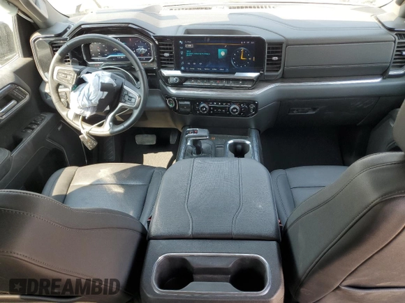 2023 Chevrolet Silverado 1500 LTZ with VIN 1GCUDGED4PZ295216, listed as a Copart auction lot 69863734 with 16,468 mi miles and Salvage Title. Bid and sale history available at carsss.com. Image 8.