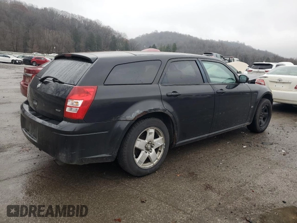 2006 Dodge Magnum SXT with VIN 2D4GZ47V66H344887, listed as a Copart auction lot 81021934 with 111,105 mi miles and Salvage Title. Bid and sale history available at DreamBid. Image 3.