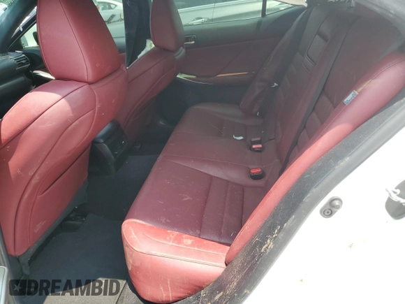 2017 Lexus IS 200t with VIN JTHBA1D25H5052504, listed as a Copart auction lot 59294565 with Not provided miles and Salvage title. Bid and sale history available at DreamBid. Image 10.
