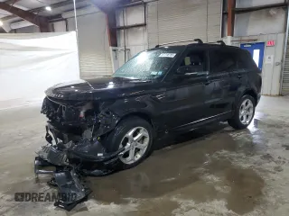 2018 Land Rover Range Rover Sport HSE z VIN SALWR2RV5JA408511, wystawiony jako Copart lot #57718785 z przebiegiem 84 555 mil mil oraz Szkoda całkowita • Salvage title. Historia ofert i sprzedaży dostępna na DreamBid. Obrazek 1.