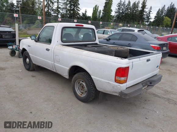 1997 Ford Ranger XLT with VIN 1FTCR10A2VUB88585, listed as a IAAI auction lot 42132083 with 233,961 mi miles. Bid and sale history available at carsss.com. Image 3.