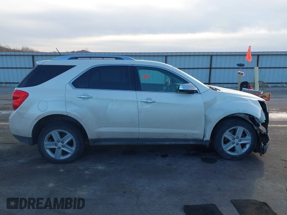 2015 Chevrolet Equinox LTZ with VIN 1GNALDEK7FZ109807, listed as a IAAI auction lot 41675883 with 157,213 mi miles. Bid and sale history available at carsss.com. Image 13.