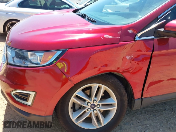 2016 Ford Edge SEL z VIN 2FMPK3J85GBB02767, wystawiony jako IAAI lot #42137623 z przebiegiem 106 112 mil mil oraz . Historia ofert i sprzedaży dostępna na DreamBid. Obrazek 6.
