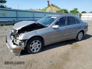 2005 Mercedes-Benz C 320 with VIN WDBRF84J05F664759, listed as a Copart auction lot 56924864 with 99,694 mi miles and Salvage title. Bid and sale history available at DreamBid. Image 1.