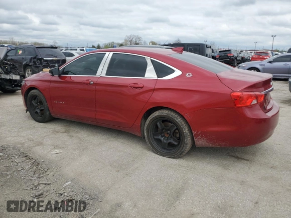 2015 Chevrolet Impala LT with VIN 2G1115SL9F9227541, listed as a Copart auction lot 52438555 with 164,486 mi miles and Salvage title. Bid and sale history available at DreamBid. Image 2.