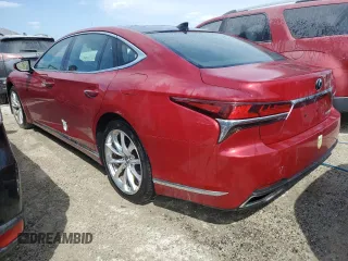 2018 Lexus LS with VIN JTHB5LFF4J5003218, listed as a Copart auction lot 79878804 with 36,353 mi miles and Non Repairable. Bid and sale history available at carsss.com. Image 2.