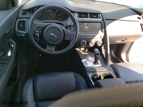 2020 Jaguar E-PACE SE with VIN SADFP2FX7L1Z82697, listed as a Copart auction lot 77875634 with 17,298 mi miles and Salvage Title. Bid and sale history available at carsss.com. Image 8.